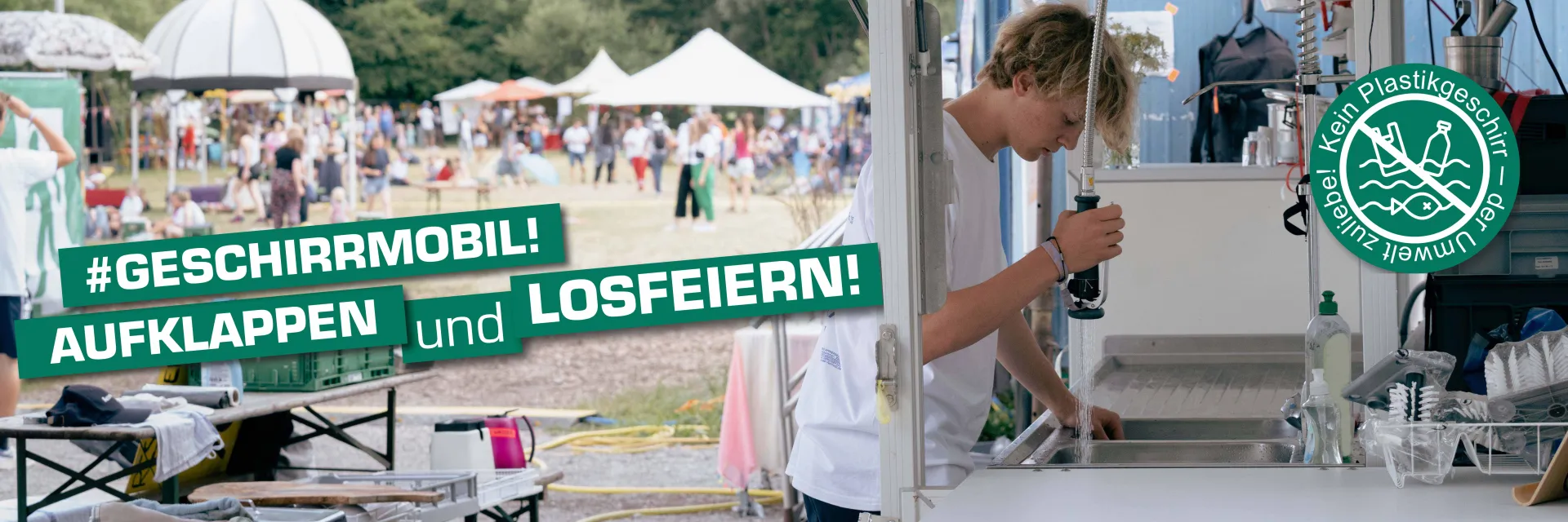 Geschirrmobil Sammersee Festival