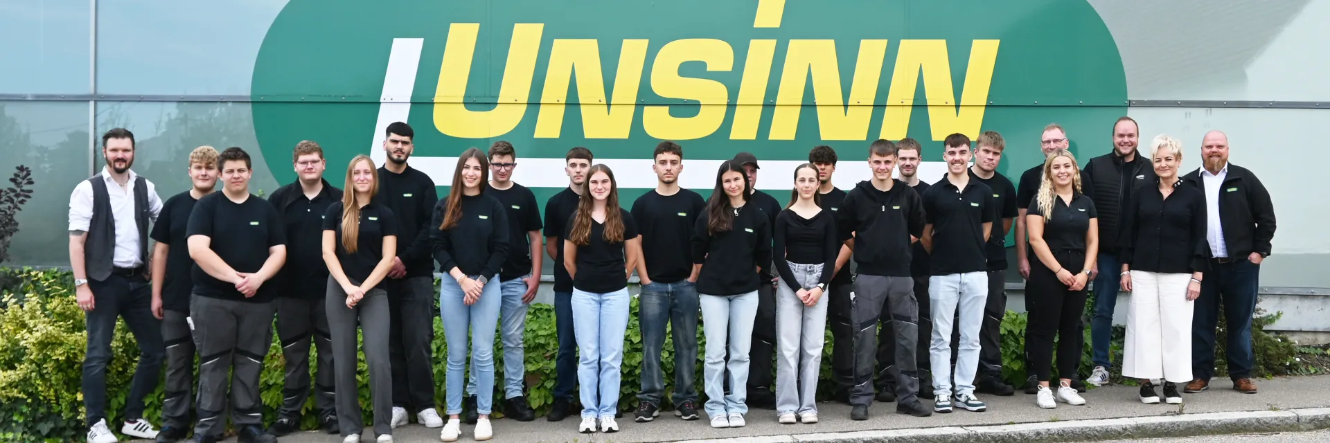 Ausbildungsstart bei UNSINN 2025