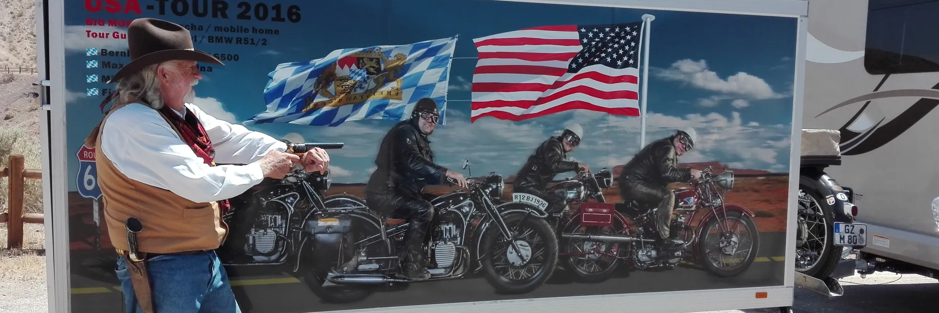 Kofferanhänger für Motorrad