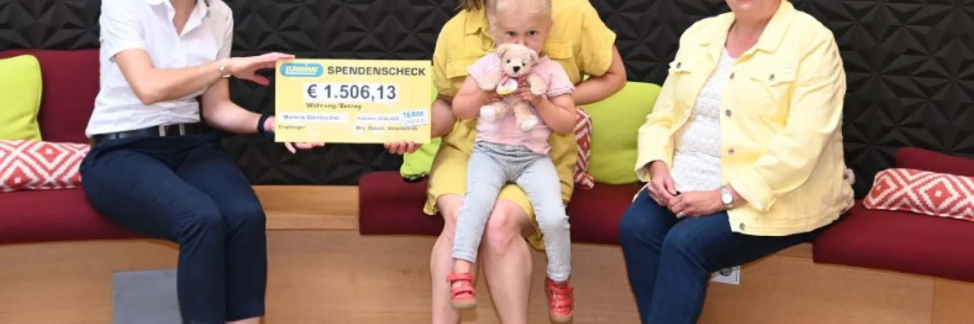 Spendenübergabe