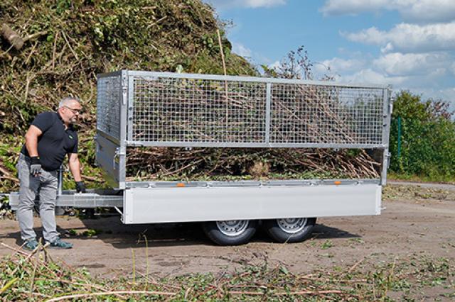 UNSINN Dreiseitenkipper mit KOMBILINE Aufsatz