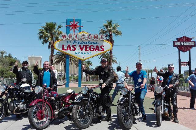 Motorräder in Las Vegas 