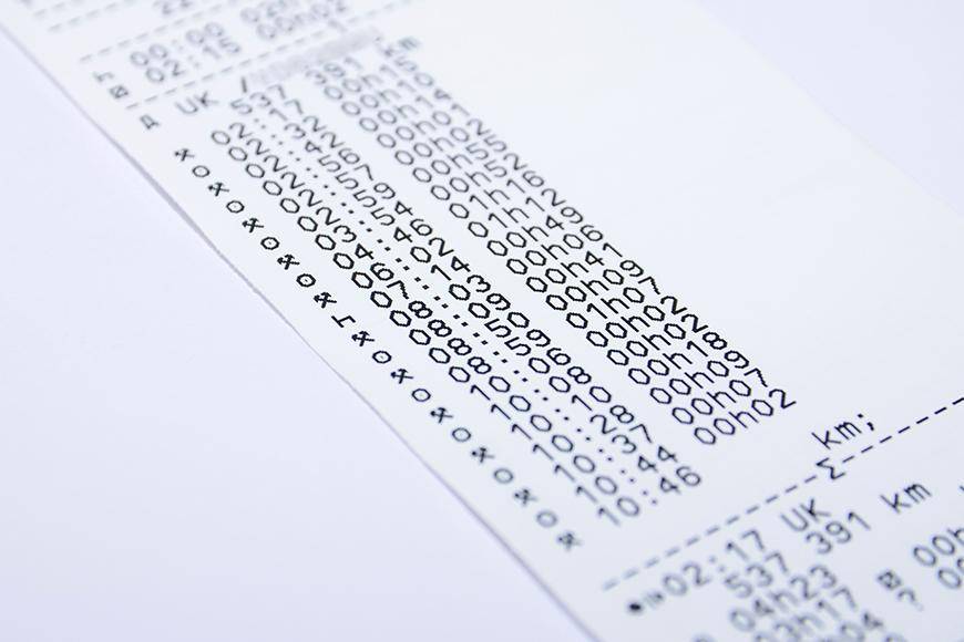 Was gibt es bei der Fahrtenschreiberpflicht zu beachten? UNSINN