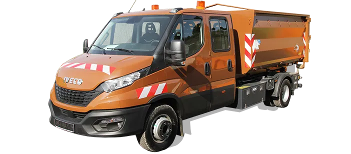 Iveco Daily Abrollkipper - Radstand 4.350 mm (Doppelkabine)